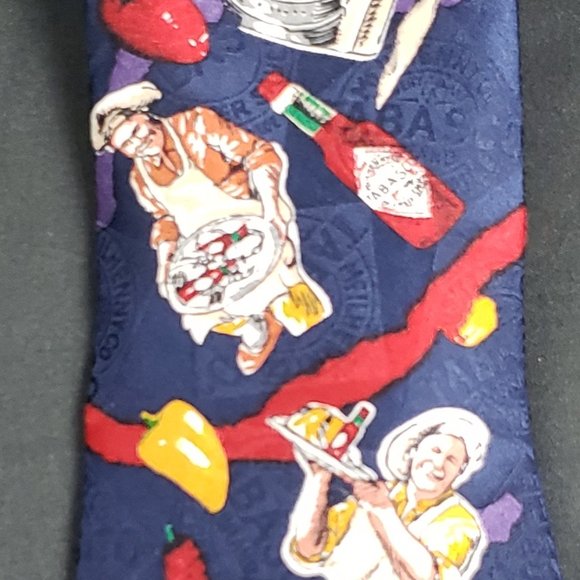 TABASCO Gourmet Cooking Tabasco Brand Pepper Sauce Tie - Picture 2 of 3